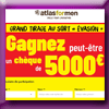 ATLAS FOR MEN - GAGNEZ 1 CHEQUE DE 5000 EUROS