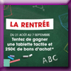 LA CASERNE DE BONNE - JEU VIVE LA RENTREE