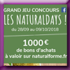 NATURAL FORME - JEU NATURALDAYS (Facebook)