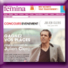 FEMINA - CONCOURS JULIEN CLERC