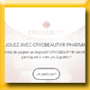 CRYOBEAUTY PHARMA JEU INSTANT GAGNANT