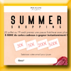 POLYGONE RIVIERA - JEU SUMMER SHOPPING (Carte fidélité)