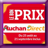 AUCHAN DIRECT JEU CONCOURS LE BON PRIX (Facebook)