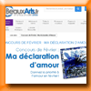 BEAUX ARTS - CONCOURS MA DECLARATION D'AMOUR