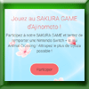 AJINOMOTO - JEU SAKURA GAME (Facebook)