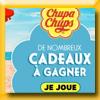 CHUPA CHUPS - JEU INSTANT GAGNANT