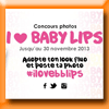 GEMEY MAYBELLINE JEU I LOVE BABY LIPS (Facebook)