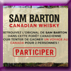 SAM BARTON - GAGNEZ 1 VOYAGE AU CANADA