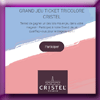 CRISTEL - JEU TICKET TRICOLORE 2020