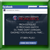 PSG JEU CONCOURS PRONOSTICS (Facebook)