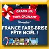 FRANCE PARE-BRISE - JEU DE NOEL
