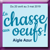 AIGLE AZUR - JEU LA CHASSE AUX OEUFS