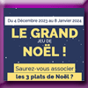 CROQUONS LA VIE - GRAND JEU NOEL 2023