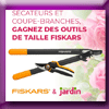 DETENTE JARDIN - JEU FISKARS [56105]