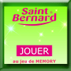 SAINT BERNARD JEU MEMORY