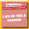 THES DE LA PAGODE - GAGNEZ 1 AN DE THE [63924]