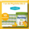 PHYSIOLAC JEU INSTANT GAGNANT