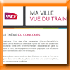 SNCF MA VILLE VUE DU TRAIN CONCOURS PHOTO [21800]