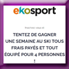 EKOSPORT JEU-CONCOURS (Newsletter)