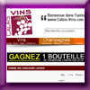 CALAIS VINS JEU GAGNEZ 1 BOUTEILLE DE CHAMPAGNE