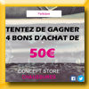 CODE SHOES STOREJEU INSTANT GAGNANT (Facebook)