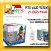 URGENCE ANIMAUX JEU 24 JOURS AVANT NOEL (Facebook)