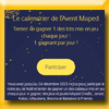 MAPED - JEU CALENDRIER DE L'AVENT 2023