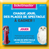 TICKETMASTER GRAND JEU CONCOURS