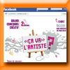 CREDIT AGRICOLE - CA VA L ARTISTE (Facebook)