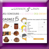 DES GATEAUX ET DU PAIN JEU CONCOURS