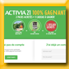 ACTIVIA - JEU 100% GAGNANT (Achat)