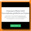 GEO-FR - CONCOURS PHOTO